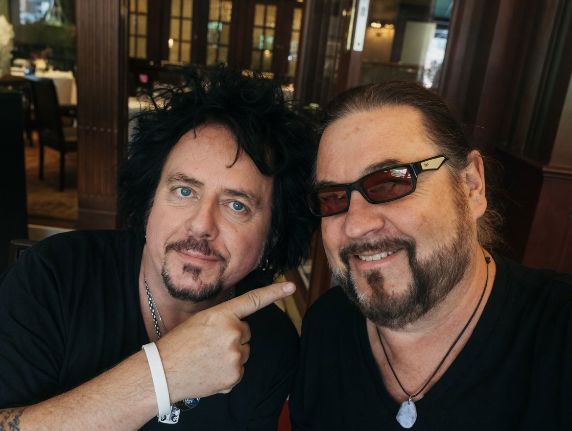 Kenny Lee Lewis with Steve Lukather